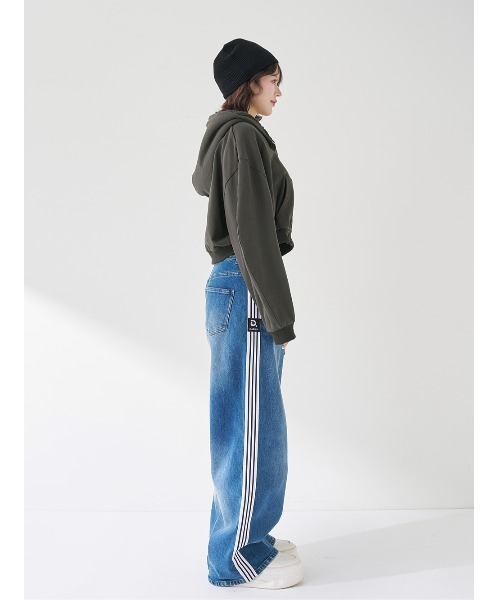 Darich(ダーリッチ)の「ユーズドルックスウェットパーカー(パーカー・レディース・チャコールグレー/レッド/ベージュ・FREE)」の18枚目の写真