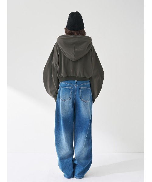 Darich(ダーリッチ)の「ユーズドルックスウェットパーカー(パーカー・レディース・チャコールグレー/レッド/ベージュ・FREE)」の19枚目の写真