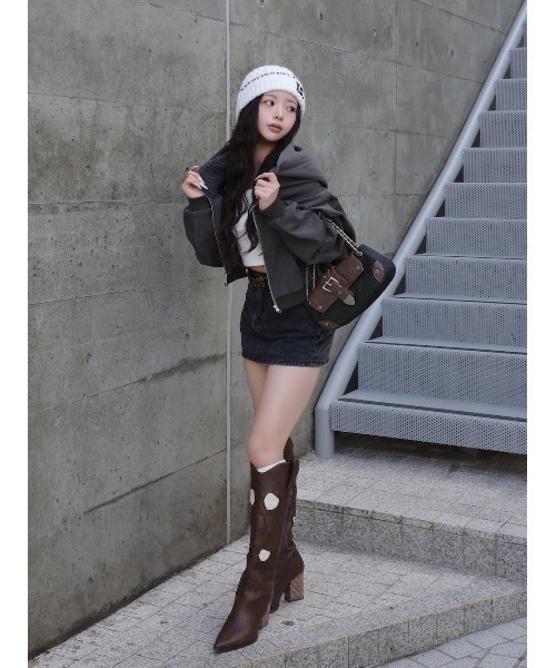 Darich(ダーリッチ)の「ユーズドルックスウェットパーカー(パーカー・レディース・チャコールグレー/レッド/ベージュ・FREE)」の13枚目の写真