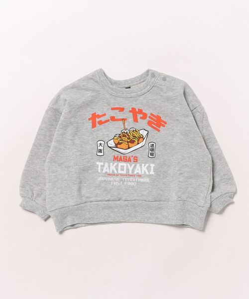 ビッグシルエットジャパニーズプリントトレーナー（スウェット）｜Life