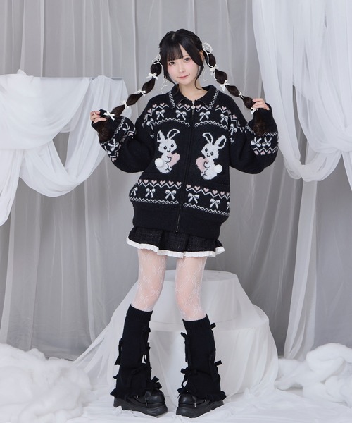 wings+horns ウィングスアンドホーンズ フード付きカウチンセーター wings+horns ウィングスアンドホーンズ フード付きカウチンセーター