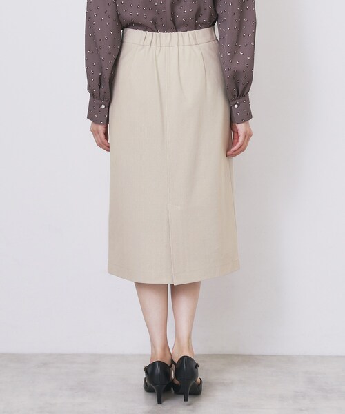 index（インデックス）の「ストレッチタイトスカート【洗濯機OK/防シワ/抗ピル】《S～3L》（スカート・レディース・サックスブルー/ナチュラル/チャコールグレー・36/44/42/40/38）」の18枚目の写真