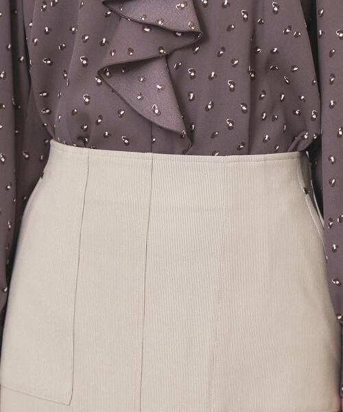 index（インデックス）の「ストレッチタイトスカート【洗濯機OK/防シワ/抗ピル】《S～3L》（スカート・レディース・サックスブルー/ナチュラル/チャコールグレー・36/44/42/40/38）」の19枚目の写真