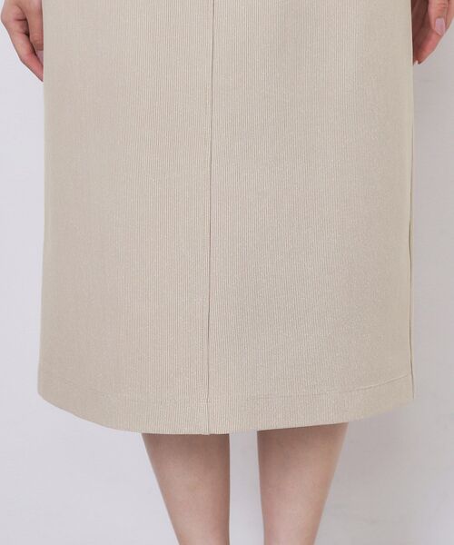 index（インデックス）の「ストレッチタイトスカート【洗濯機OK/防シワ/抗ピル】《S～3L》（スカート・レディース・サックスブルー/ナチュラル/チャコールグレー・36/44/42/40/38）」の22枚目の写真