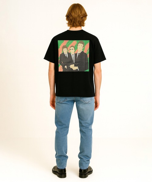 FACTOTUM（ファクトタム）の「【FACTOTUM】 Musician-T Jam（Tシャツ/カットソー・メンズ・ホワイト/ブラック・44/46/48）」の6枚目の写真