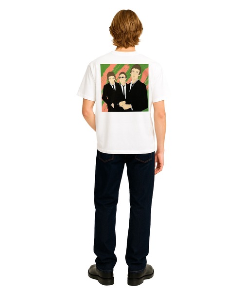 FACTOTUM（ファクトタム）の「【FACTOTUM】 Musician-T Jam（Tシャツ/カットソー・メンズ・ホワイト/ブラック・44/46/48）」の5枚目の写真