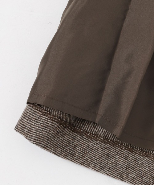 mysty woman（ミスティウーマン）の「ハイウエストタックショートパンツ 605447（その他パンツ・レディース・グレー/ブラウン/ブラック・FREE）」の16枚目の写真