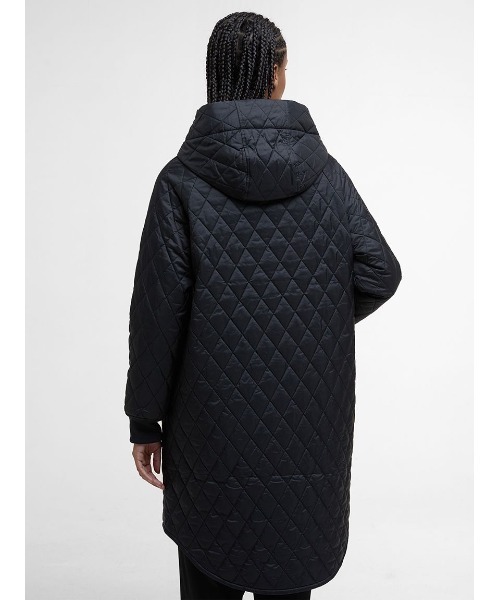 Barbour(バブアー)の「Hilary キルティング ミドルレングス ジャケット(レディース)(ブルゾン・レディース・オリーブ/ブラック/レッド・8/10)」の9枚目の写真