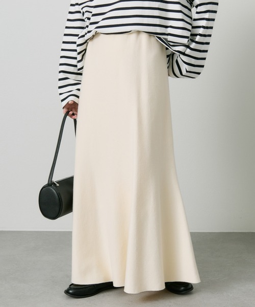ミラノリブニットスカート（スカート）｜PUAL CE CIN（ピュアルセシン