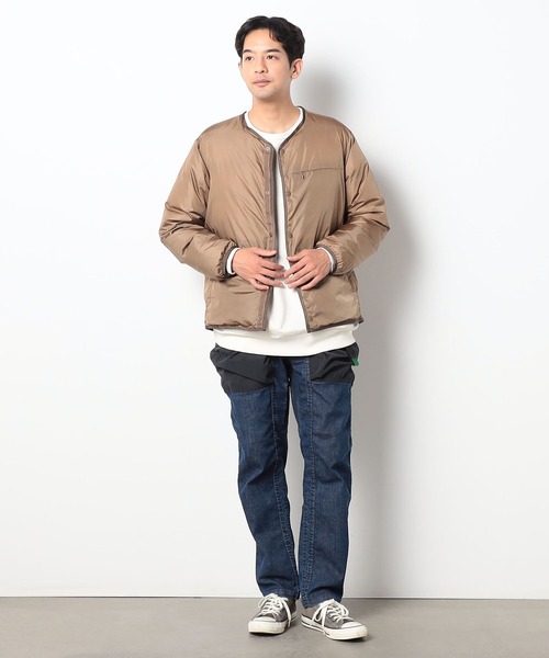 Grand PARK（グランドパーク）の「NANGA×H.A.K.U/ナンガ×ハク別注　NARROW TAPEREDパンツ（デニムパンツ・メンズ・ダークインディゴブルー/ブラック・MEDIUM/LARGE）」の17枚目の写真