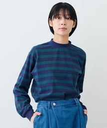 THREE FIFTY STANDARDレトロなボーダーTシャツ