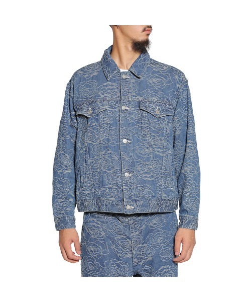 CALEE（キャリー）の「DENIM COVERALL JACKET（デニムジャケット