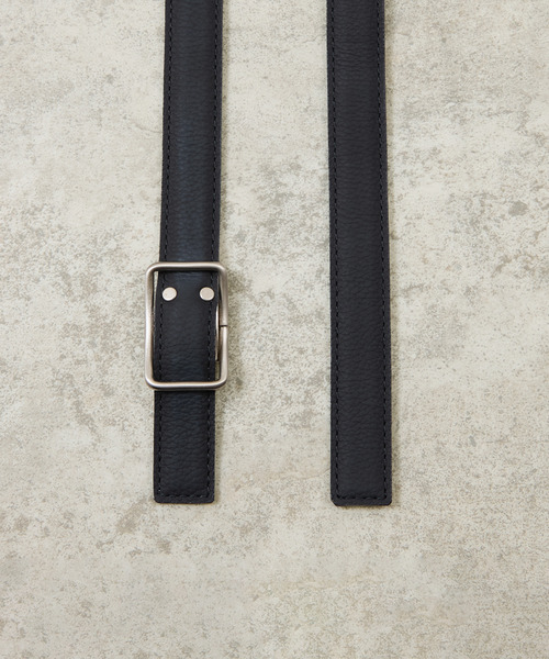 And A（アンドエー）の「ITTI イッチ / HERRIE W BUCKLE BELT - PM / DIPLO JP 牛革ナローレザーベルト / ITTI-GOODS-095-DJ-PM（ベルト・メンズ・ブラック・FREE）」の12枚目の写真