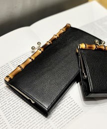 SAN HIDEAKI MIHARA 財布　三つ折り　黒　scrapbook Scrap Book（スクラップブック）の「【SAN HIDEAKI MIHARA】三つ折財布