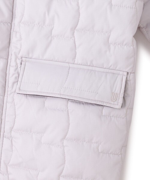UNIVERSAL OVERALL(ユニバーサルオーバーオール)の「【UNIVERSAL OVERALL】for M FLAG QUIL TING JACKET(カバーオール・レディース・ブラック/グレー/ダークブラウン・M/L/XL)」の11枚目の写真