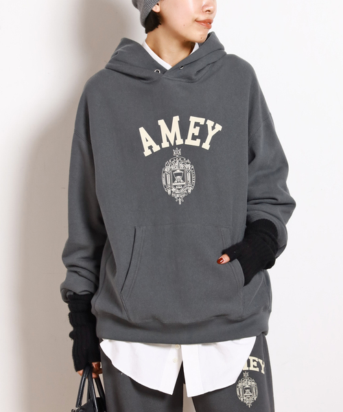 AMERICANA/アメリカーナ】AMEY emblem HOODIE PULLOVER（パーカー