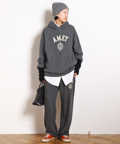 AMERICANA/アメリカーナ】AMEY emblem HOODIE PULLOVER（パーカー