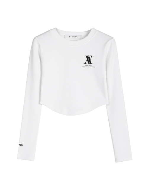 AVANDRESS(アバンドレス )の「AV LOGO CROP T-SHIRT BLACK(Tシャツ/カットソー・レディース・その他・SMALL/MEDIUM)」の4枚目の写真