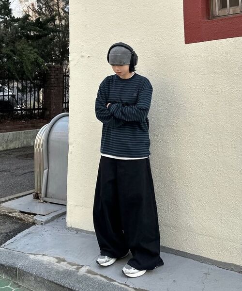 GAKKAI UNIONS(ガッカイユニオンズ)の「20S ストライプロングスリーブネイビー(Tシャツ/カットソー・レディース・その他・MEDIUM/LARGE/X-LARGE)」の7枚目の写真