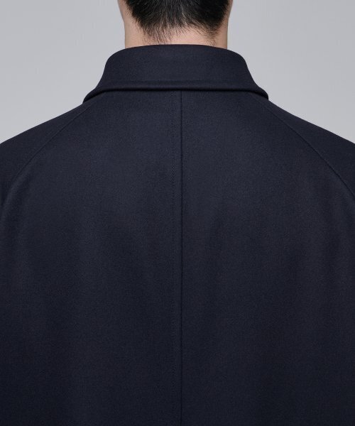 MUSINSA STANDARD（ムシンサスタンダード）の「MTR オーバーサイズ バルマカンコート [ネイビー]（チェスターコート・メンズ・その他・MEDIUM/LARGE/X-LARGE/XX-LARGE）」の9枚目の写真