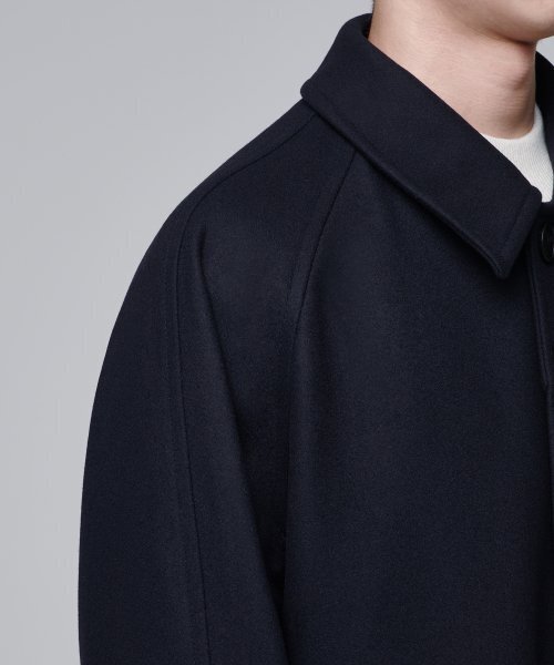 MUSINSA STANDARD（ムシンサスタンダード）の「MTR オーバーサイズ バルマカンコート [ネイビー]（チェスターコート・メンズ・その他・MEDIUM/LARGE/X-LARGE/XX-LARGE）」の12枚目の写真