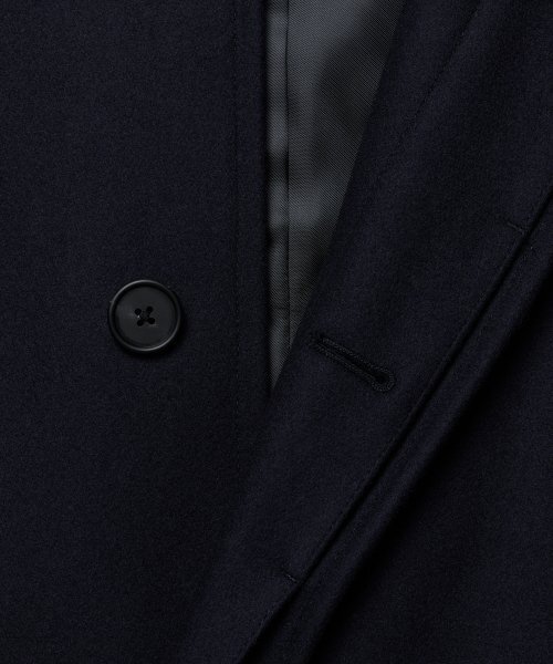 MUSINSA STANDARD（ムシンサスタンダード）の「MTR オーバーサイズ バルマカンコート [ネイビー]（チェスターコート・メンズ・その他・MEDIUM/LARGE/X-LARGE/XX-LARGE）」の13枚目の写真