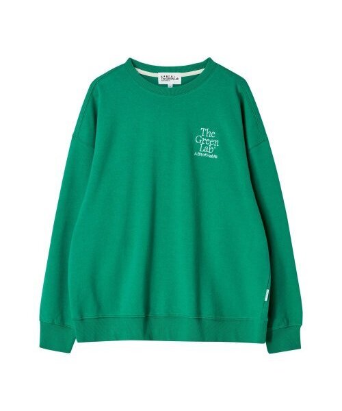 THE GREEN LAB（ザグリーンラボ）の「エッセンシャル刺繍スウェットシャツ[グリーン]（スウェット・メンズ・その他・SMALL/LARGE）」の6枚目の写真