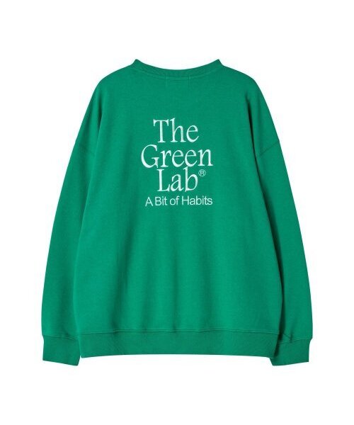 THE GREEN LAB（ザグリーンラボ）の「エッセンシャル刺繍スウェットシャツ[グリーン]（スウェット・メンズ・その他・SMALL/LARGE）」の7枚目の写真