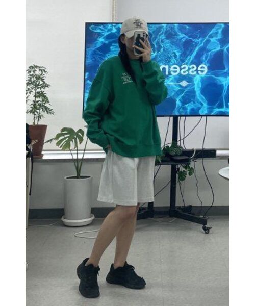 THE GREEN LAB（ザグリーンラボ）の「エッセンシャル刺繍スウェットシャツ[グリーン]（スウェット・メンズ・その他・SMALL/LARGE）」の12枚目の写真
