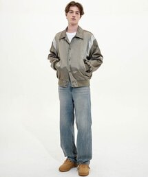 ウィンドブレーカーオーバーバーシティジャケット_KHAKI