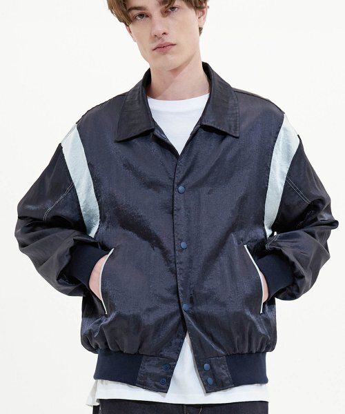 TRIP LE SENS(トリップ ル センス)の「ウィンドブレーカーオーバーバーシティジャケット_KHAKI(スタジャン・レディース・その他・MEDIUM/LARGE/X-LARGE)」の3枚目の写真