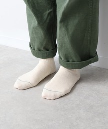 WHITE MAILS（ホワイトメイルズ）の「WOOL MIX PAPER WIDE RIB SOCKS / ウール×和紙ワイドリブソックス【UNISEX】（ソックス/靴下）」