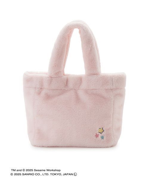 sanrio(サンリオ)の「【アビー×リトルツインスターズ】ファーバッグ(トートバッグ・レディース・ライトピンク/ラベンダー・F)」の6枚目の写真