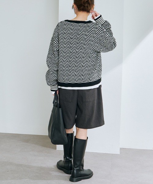 PUAL CE CIN（ピュアルセシン）の「起毛ハーフパンツ（その他パンツ・レディース・チャコール・FREE）」の10枚目の写真