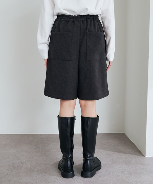 PUAL CE CIN（ピュアルセシン）の「起毛ハーフパンツ（その他パンツ・レディース・チャコール・FREE）」の13枚目の写真