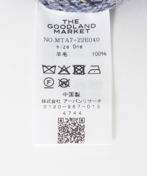 THE GOODLAND MARKET（ザグッドランドマーケット）の「ザ グッドランド マーケット　GOOD KNIT CAP（ニットキャップ/ビーニー・メンズ・ブラック系その他/ピンク系その他/グリーン/ブルー系その他・ONE）」の16枚目の写真