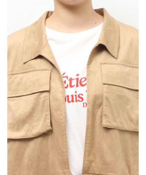 Ungrid(アングリッド)の「フェイクスウェードフリンジベスト(その他アウター・レディース・ベージュ・FREE)」の13枚目の写真