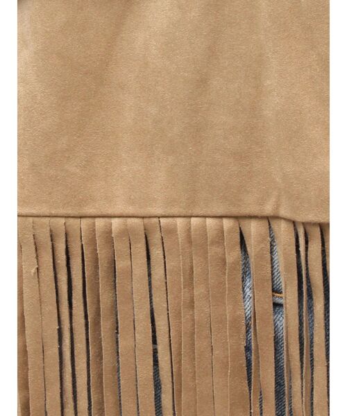 Ungrid(アングリッド)の「フェイクスウェードフリンジベスト(その他アウター・レディース・ベージュ・FREE)」の20枚目の写真