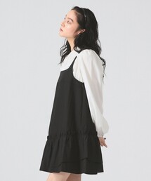 Ray BEAMS | アシメフリルヘム キャミ ワンピース(ワンピース)