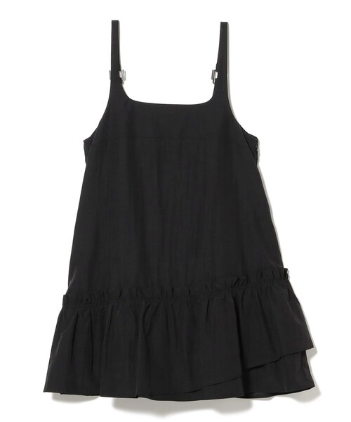Ray BEAMS（レイビームス）の「アシメフリルヘム キャミ ワンピース（ワンピース・レディース・ブラウン系その他5/ブラック・1/0）」の11枚目の写真