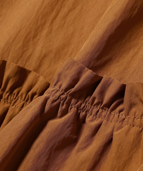 Ray BEAMS（レイビームス）の「アシメフリルヘム キャミ ワンピース（ワンピース・レディース・ブラウン系その他5/ブラック・1/0）」の20枚目の写真