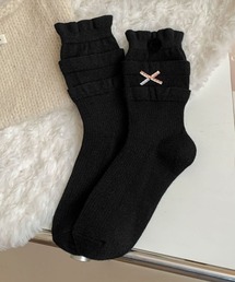 Miniministore（ミニミニストア）の「ボタン リブソックス レディース 可愛い（ソックス/靴下）」