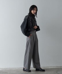 GALLEST | ガンクラブチェックワイドパンツ(その他パンツ)