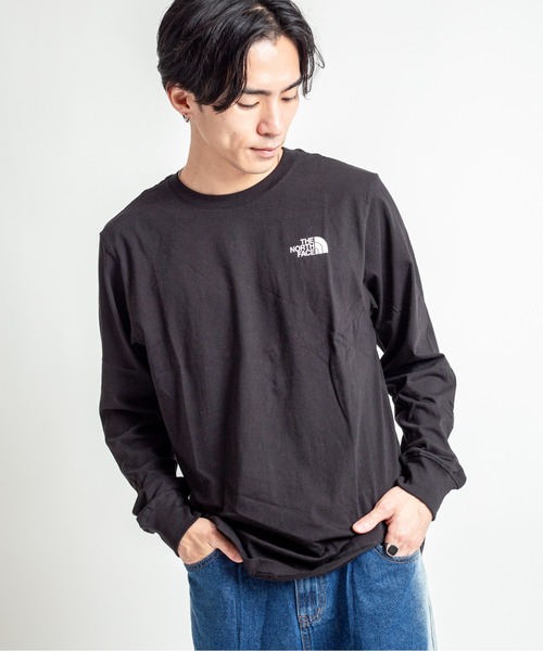 THE NORTH FACE(ザノースフェイス)の「【THE NORTH FACE/ザ・ノースフェイス】長袖 Tシャツ カットソー ロゴTシャツ(Tシャツ/カットソー・メンズ・ブラック・MEDIUM/LARGE/X-LARGE)」の8枚目の写真