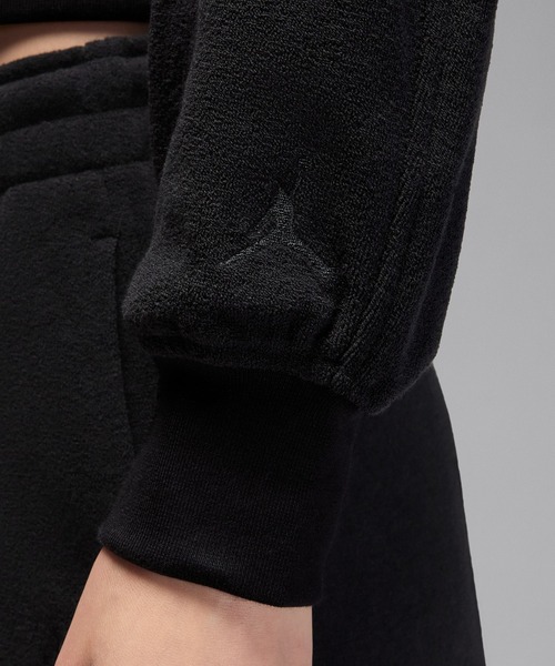 NIKE(ナイキ)の「NIKE WMNS AS W J FLT FLC QZ SSNL HV0327(スウェット・レディース・オフホワイト/ブラック・S)」の6枚目の写真