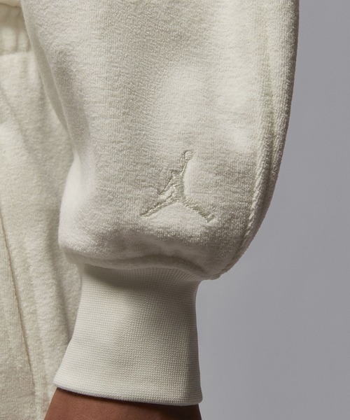 NIKE(ナイキ)の「NIKE WMNS AS W J FLT FLC QZ SSNL HV0327(スウェット・レディース・オフホワイト/ブラック・S)」の10枚目の写真