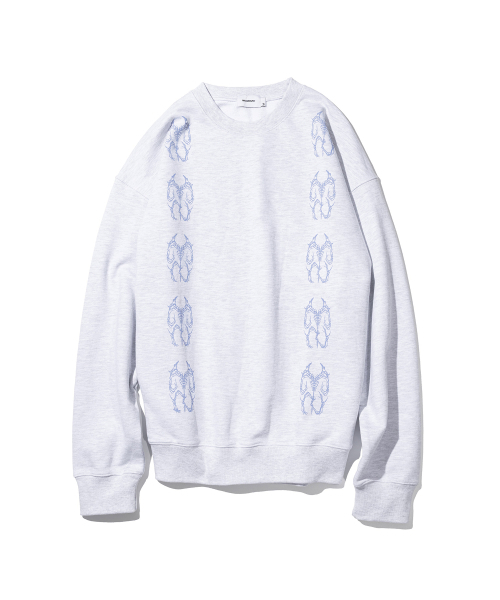 MASSNOUN(マスノウン)の「MN メンズ オーバーサイズ ヘビースウェット Tシャツ MFTCR003-LG(スウェット・レディース・その他・LARGE/MEDIUM/SMALL)」の1枚目の写真