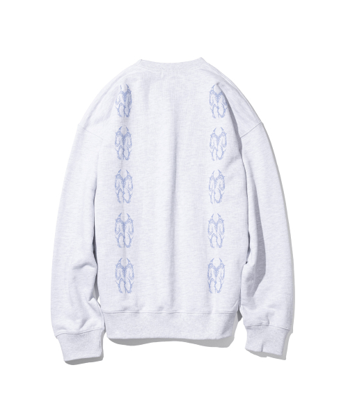 MASSNOUN(マスノウン)の「MN メンズ オーバーサイズ ヘビースウェット Tシャツ MFTCR003-LG(スウェット・レディース・その他・LARGE/MEDIUM/SMALL)」の8枚目の写真