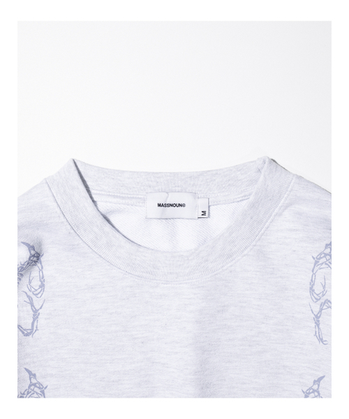 MASSNOUN(マスノウン)の「MN メンズ オーバーサイズ ヘビースウェット Tシャツ MFTCR003-LG(スウェット・レディース・その他・LARGE/MEDIUM/SMALL)」の7枚目の写真