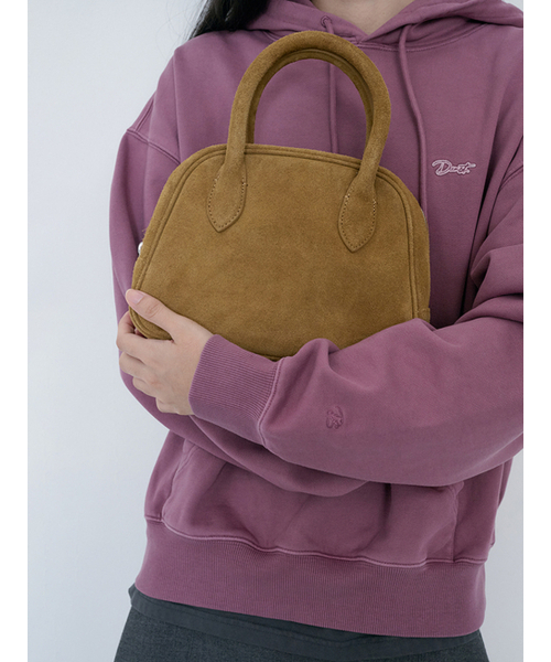 DUNST(ダンスト)の「SUEDE BOSTON TOTE BAG_UDBA6F202_CAMEL(トートバッグ・レディース・キャメル・FREE)」の2枚目の写真